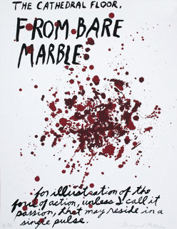 From Bare Marble PP 1990 Limited Edition Print - Raymond Pettibon