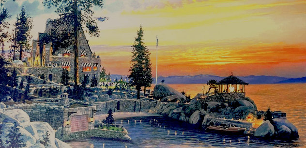 Evening to Remember at the Thunderbird Lodge 2006 - Huge - Lake Tahoe, CA Limited Edition Print by William Phillips