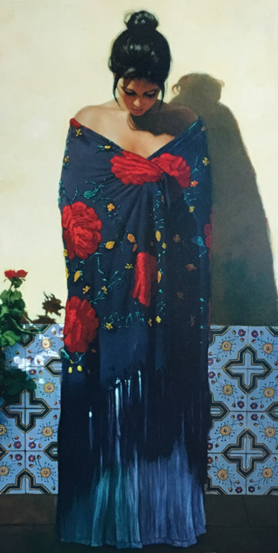 Shawls of Spain Purpora 2006 Limited Edition Print by Gabriel Picart Shawls of Spain Purpora 2006 Limited Edition Print by Gabriel Picart