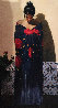 Untitled (Portrait of a Woman) 2006 38x24 Original Painting by Gabriel Picart - 0