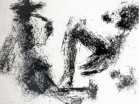 Homme a La Pipe 347 1969 HS Limited Edition Print by Pablo Picasso - 0 Homme a La Pipe 347 1969 HS Limited Edition Print by Pablo Picasso - 0