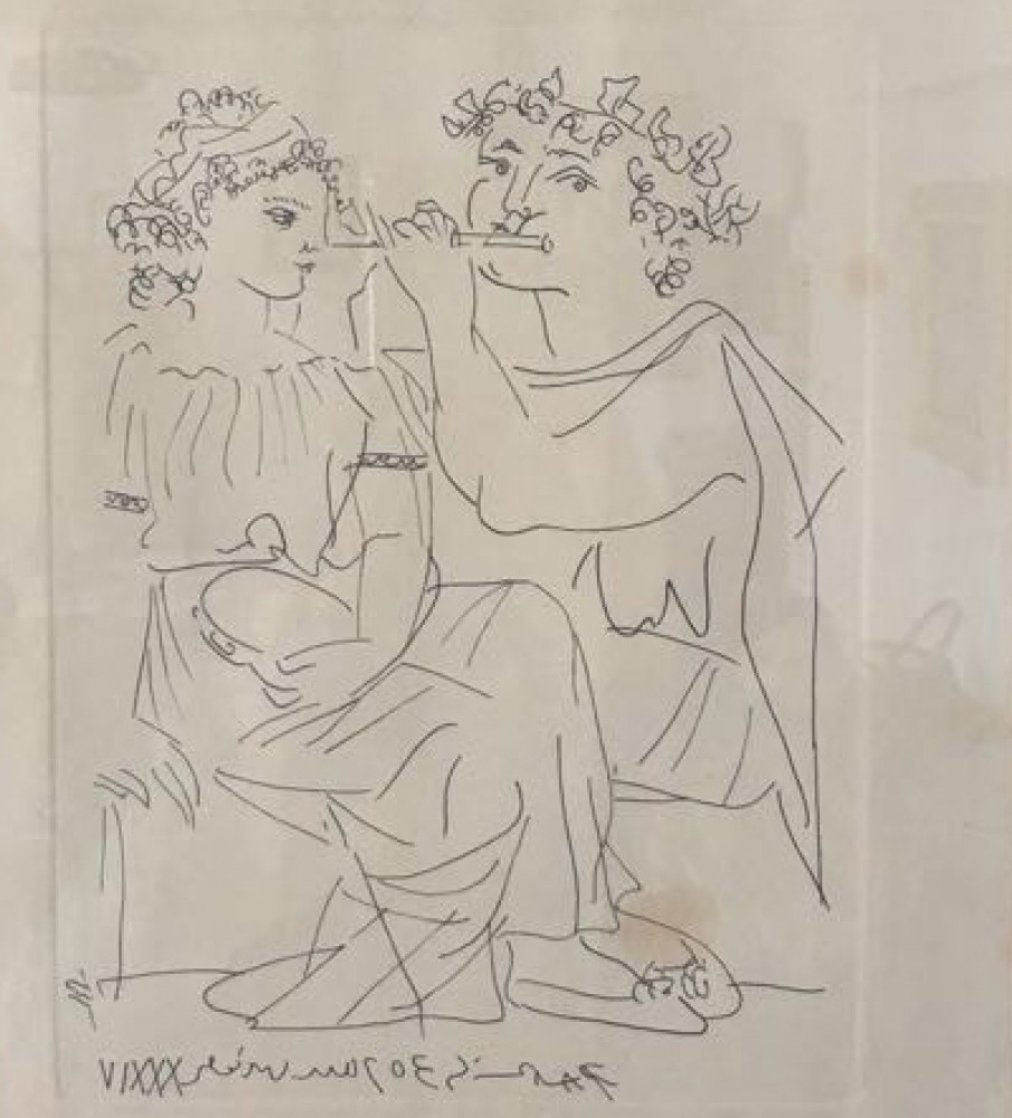 Sans Titre 1934 HS Limited Edition Print by Pablo Picasso Sans Titre 1934 HS Limited Edition Print by Pablo Picasso