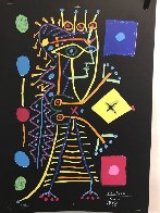 Jacqueline with Dice (Black) 1958 HS Limited Edition Print by Pablo Picasso - 1 Jacqueline with Dice (Black) 1958 HS Limited Edition Print by Pablo Picasso - 1