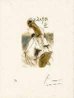 Figura Femminile 1970 HS Limited Edition Print by Pablo Picasso - 1 Figura Femminile 1970 HS Limited Edition Print by Pablo Picasso - 1