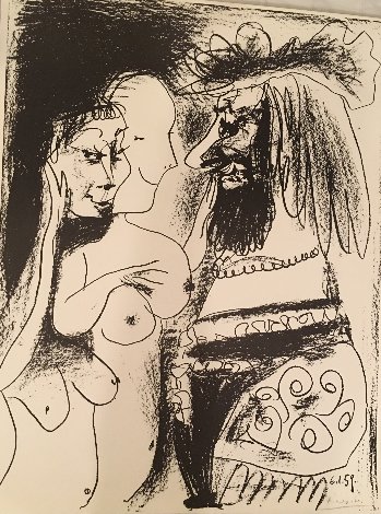 Le Vieux Roi 1959 HS Limited Edition Print - Pablo Picasso