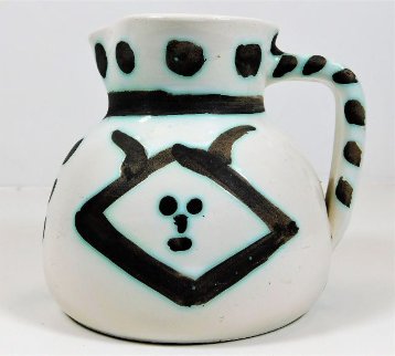Pichet Tetes Pitcher Sculpture 1956 Sculpture - Pablo Picasso Pichet Tetes Pitcher Sculpture 1956 Sculpture - Pablo Picasso