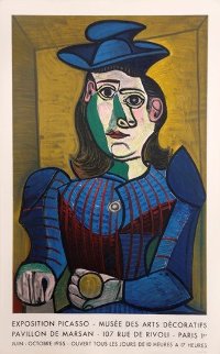 Rare Exhibition Poster For Picasso Exposition At Musée Des Arts Décoratifs, Paris 1955 Limited Edition Print - Pablo Picasso Rare Exhibition Poster For Picasso Exposition At Musée Des Arts Décoratifs, Paris 1955 Limited Edition Print - Pablo Picasso