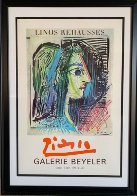 Original Exhibition Poster For “Picasso: Enhanced Linocuts 1970 Limited Edition Print by Pablo Picasso - 1 Original Exhibition Poster For “Picasso: Enhanced Linocuts 1970 Limited Edition Print by Pablo Picasso - 1