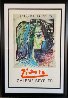 Original Exhibition Poster For “Picasso: Enhanced Linocuts 1970 Limited Edition Print by Pablo Picasso - 1
