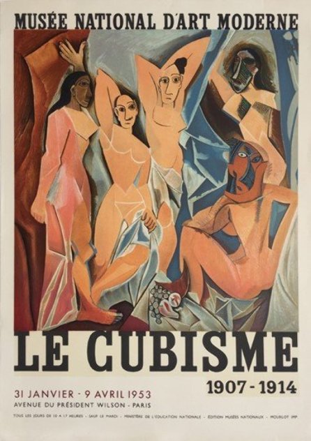 Rare Picasso Exhibition Poster: Le Cubisme 1953 Limited Edition Print by Pablo Picasso