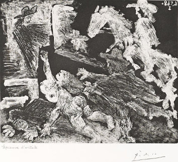 La Celestine. Poursuite 347 Series No. 92 1968 Limited Edition Print - Pablo Picasso La Celestine. Poursuite 347 Series No. 92 1968 Limited Edition Print - Pablo Picasso