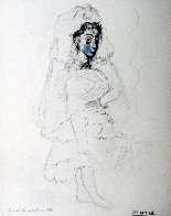 Jacqueline in the Spanish Costume 1967 Limited Edition Print by Pablo Picasso - 0 Jacqueline in the Spanish Costume 1967 Limited Edition Print by Pablo Picasso - 0