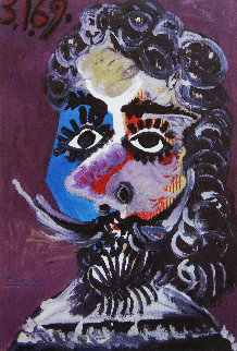 Malborough , Galleria D\'arte Roma 1970 Limited Edition Print - Pablo Picasso Malborough , Galleria D\'arte Roma 1970 Limited Edition Print - Pablo Picasso
