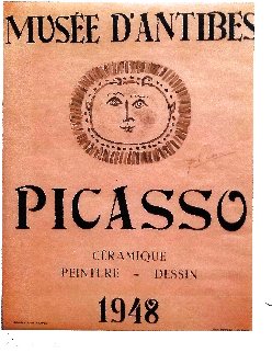 Musee D'antibes Poster 1948 HS Other - Pablo Picasso Musee D'antibes Poster 1948 HS Other - Pablo Picasso