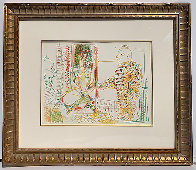 Le Pentre Et Son Model 1954 Limited Edition Print by Pablo Picasso - 1 Le Pentre Et Son Model 1954 Limited Edition Print by Pablo Picasso - 1