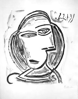 Femme AP Limited Edition Print - Pablo Picasso Femme AP Limited Edition Print - Pablo Picasso