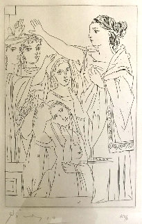 Serment Des Femmes 1934 Bloch 267 Limited Edition Print - Pablo Picasso Serment Des Femmes 1934 Bloch 267 Limited Edition Print - Pablo Picasso