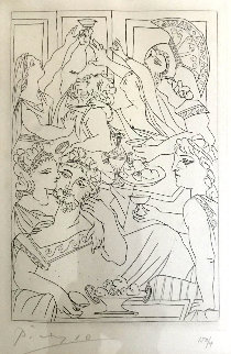 Le Festin 1934 Bloch 272 Limited Edition Print - Pablo Picasso Le Festin 1934 Bloch 272 Limited Edition Print - Pablo Picasso