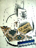 Papiers Colles 1910-1914 (Bouteille De Vieux Marc, Verre Et Le Journ 1966 Limited Edition Print by Pablo Picasso - 0