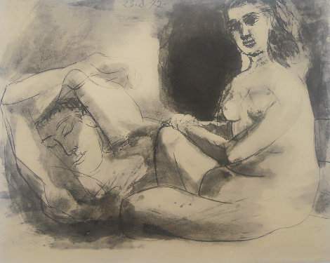 L'Homme et la Femme 1967 Limited Edition Print - Pablo Picasso