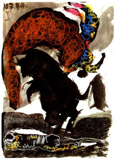 Toros Y Toreros 1959 Limited Edition Print - Pablo Picasso Toros Y Toreros 1959 Limited Edition Print - Pablo Picasso