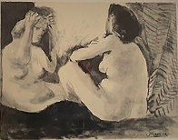 Deux Femmes Nues 1967 Limited Edition Print by Pablo Picasso - 0 Deux Femmes Nues 1967 Limited Edition Print by Pablo Picasso - 0
