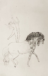Au Cirque 1905 Limited Edition Print - Pablo Picasso Au Cirque 1905 Limited Edition Print - Pablo Picasso