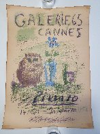 Galerie 65 Cannes Poster 1956 Limited Edition Print by Pablo Picasso - 1 Galerie 65 Cannes Poster 1956 Limited Edition Print by Pablo Picasso - 1