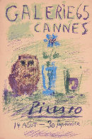 Galerie 65 Cannes Poster 1956 Limited Edition Print by Pablo Picasso - 0 Galerie 65 Cannes Poster 1956 Limited Edition Print by Pablo Picasso - 0