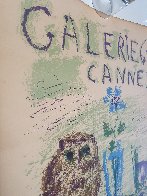 Galerie 65 Cannes Poster 1956 Limited Edition Print by Pablo Picasso - 4 Galerie 65 Cannes Poster 1956 Limited Edition Print by Pablo Picasso - 4