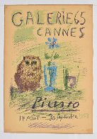 Galerie 65 Cannes Poster 1956 Limited Edition Print by Pablo Picasso - 7