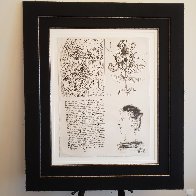 Bloch 620 Poems and Lithographs, Suite of 4 46x34 1954 Huge Limited Edition Print by Pablo Picasso - 6 Bloch 620 Poems and Lithographs, Suite of 4 46x34 1954 Huge Limited Edition Print by Pablo Picasso - 6