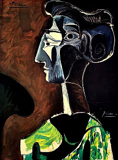 Grand Profil Poster 1963 Limited Edition Print - Pablo Picasso Grand Profil Poster 1963 Limited Edition Print - Pablo Picasso