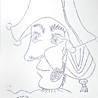 Sala Gaspa, Pintura - Dibujo Poster 1971 Huge 47x39 Limited Edition Print by Pablo Picasso - 1 Sala Gaspa, Pintura - Dibujo Poster 1971 Huge 47x39 Limited Edition Print by Pablo Picasso - 1
