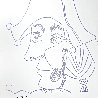 Sala Gaspa, Pintura: Dibujo Poster 1971 HS - Huge Limited Edition Print by Pablo Picasso - 1