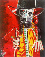 XXIV Festival D'avignon Poster HS 1970 Limited Edition Print by Pablo Picasso - 2 XXIV Festival D'avignon Poster HS 1970 Limited Edition Print by Pablo Picasso - 2