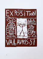 Exposition Vallauris AP 1957 Limited Edition Print by Pablo Picasso - 1 Exposition Vallauris AP 1957 Limited Edition Print by Pablo Picasso - 1