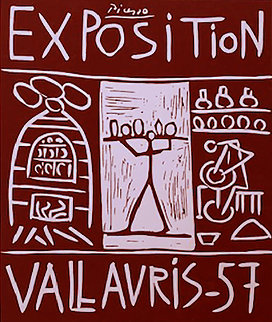 Exposition Vallauris AP 1957 Limited Edition Print - Pablo Picasso Exposition Vallauris AP 1957 Limited Edition Print - Pablo Picasso
