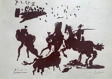 La Corrida Limited Edition Print - Pablo Picasso La Corrida Limited Edition Print - Pablo Picasso