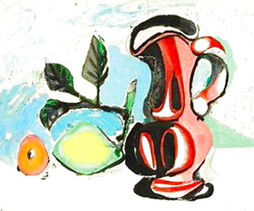 Nature Morte Au Citron Et Au Pichet Rouge 1955 Limited Edition Print - Pablo Picasso Nature Morte Au Citron Et Au Pichet Rouge 1955 Limited Edition Print - Pablo Picasso