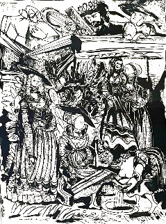 David and Bathsheba, After Lucas Cranach (David et Bethsabée, d'après Lucas Cranach) HS Limited Edition Print - Pablo Picasso David and Bathsheba, After Lucas Cranach (David et Bethsabée, d'après Lucas Cranach) HS Limited Edition Print - Pablo Picasso