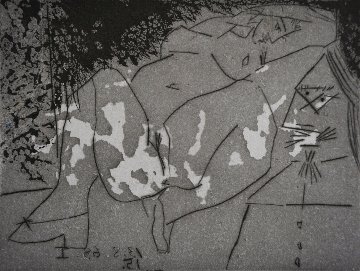 Jeune Femme Et Mousquetaire 1968 HS Limited Edition Print - Pablo Picasso Jeune Femme Et Mousquetaire 1968 HS Limited Edition Print - Pablo Picasso