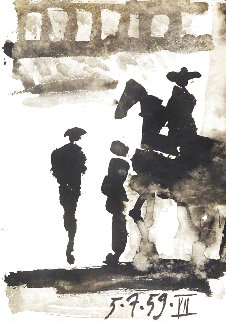Toros Y Toreros Bullfighter Limited Edition Print - Pablo Picasso Toros Y Toreros Bullfighter Limited Edition Print - Pablo Picasso