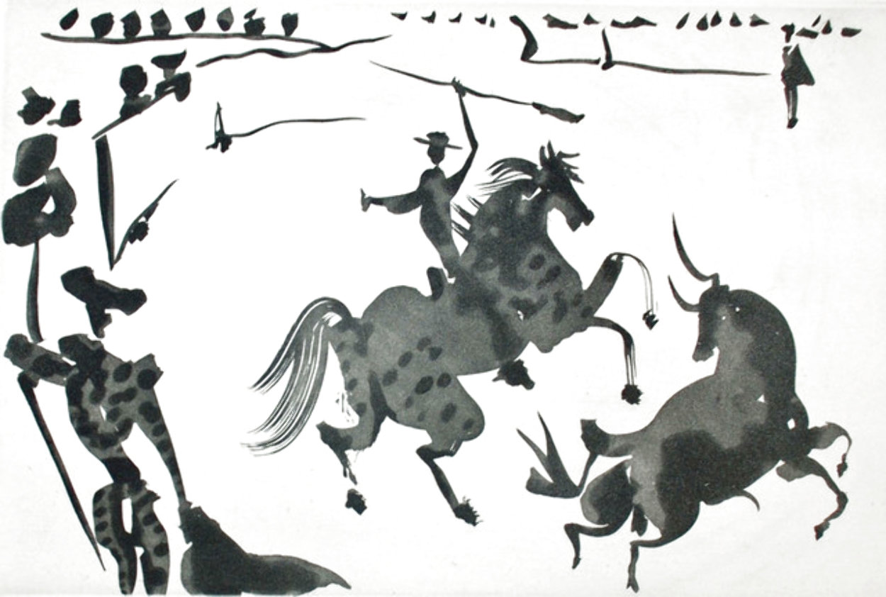 Alceando a Un Toro 1959 Limited Edition Print by Pablo Picasso