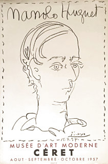 Manolo Hugnet, Affiche Pour Le Musee De Ceret 1957 (Early) Limited Edition Print - Pablo Picasso Manolo Hugnet, Affiche Pour Le Musee De Ceret 1957 (Early) Limited Edition Print - Pablo Picasso