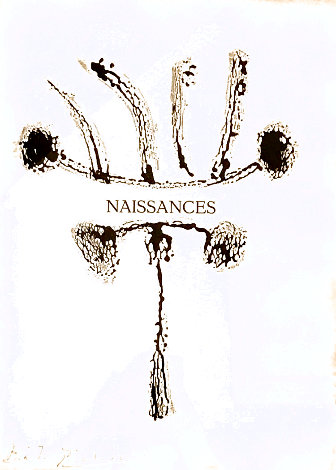 Naissances. B.649 (Corps Perdu Lot 659). Edition: Nubat 1950 HS Limited Edition Print - Pablo Picasso