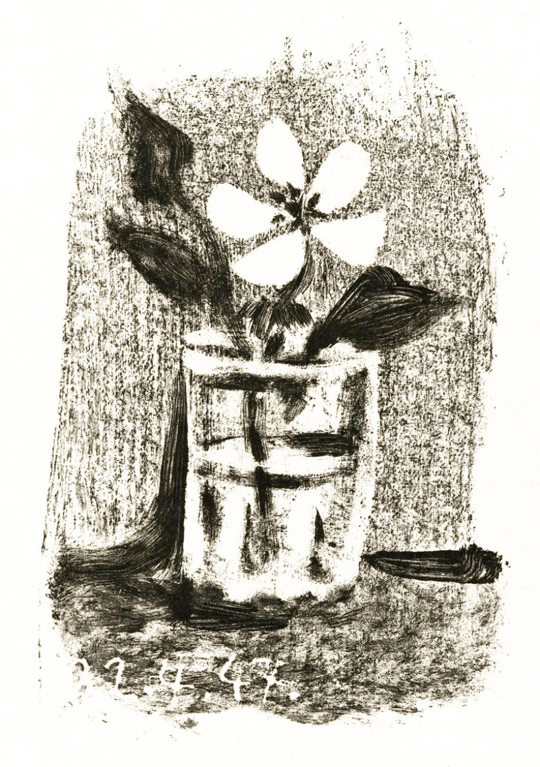 Flower in Glass No.6 1947 Limited Edition Print by Pablo Picasso