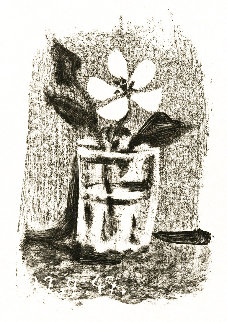 Flower in Glass No.6 1947 Limited Edition Print - Pablo Picasso