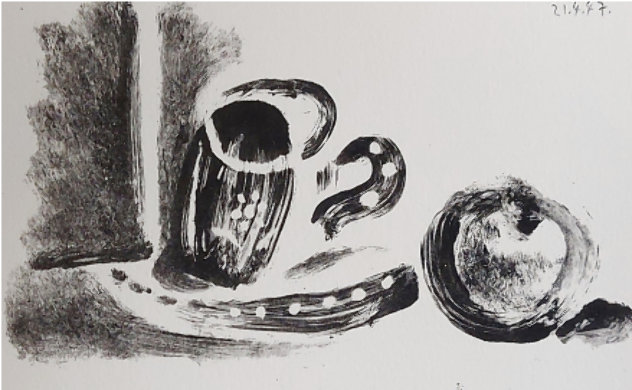 Cup And the Apple 1947 Limited Edition Print by Pablo Picasso