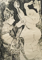 Grauves Récentes. Galerie Louise Leiris, Paris, France 1973 Limited Edition Print by Pablo Picasso - 1